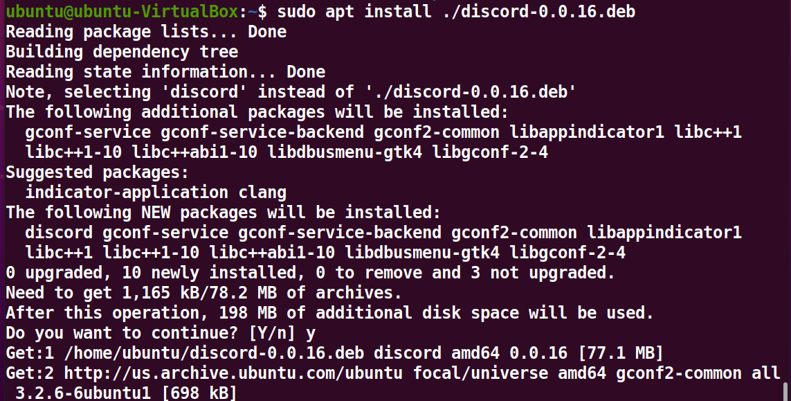 3 Ways to Install Discord Messenger App on Ubuntu Desktop shell ubuntu 
