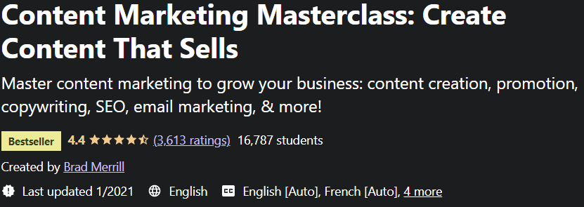 These are the 15 Best Content Marketing Courses to Thrive Digital Marketing 