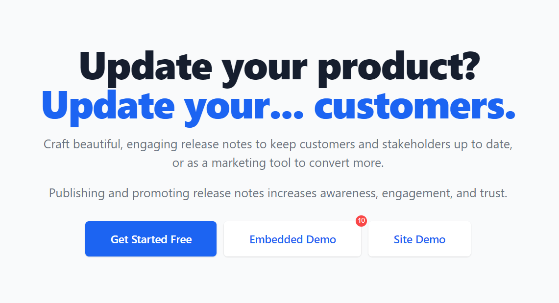 Changelog and Release Notes Software for Product Updates to Your Users Development 