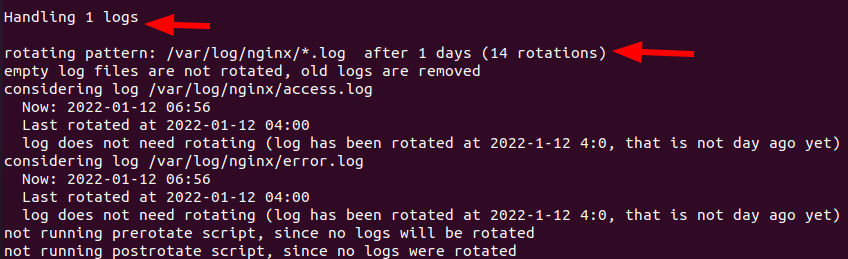 Managing logs with Logrotate on Ubuntu linux shell ubuntu 
