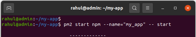 Running “npm start” with PM2 General Articles nodejs npm pm2 