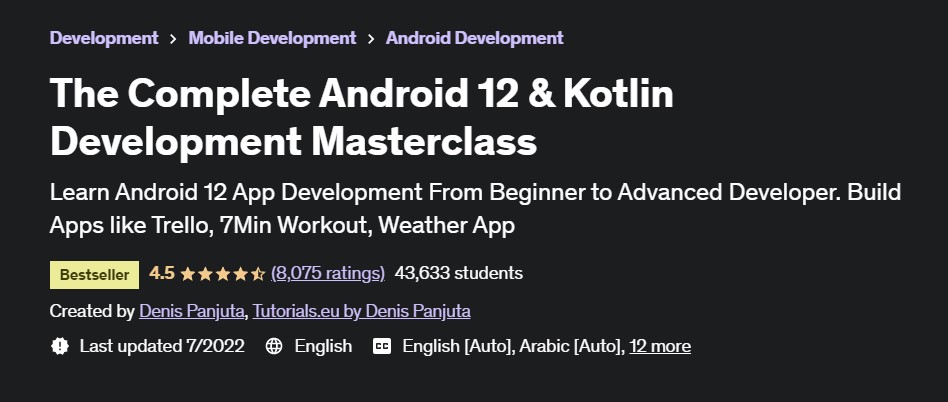 17 Best Courses/Resources to Learn Kotlin Programming Career Development 
