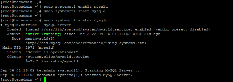 How To Install MySQL 8 on Amazon Linux 2 Amazon Linux 2 Database General Articles mysql MySQL 8.0 mysql-server 