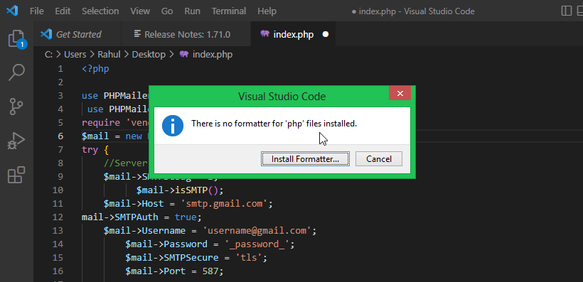 How to format source code in Visual Studio Code (VSCode) General Articles 