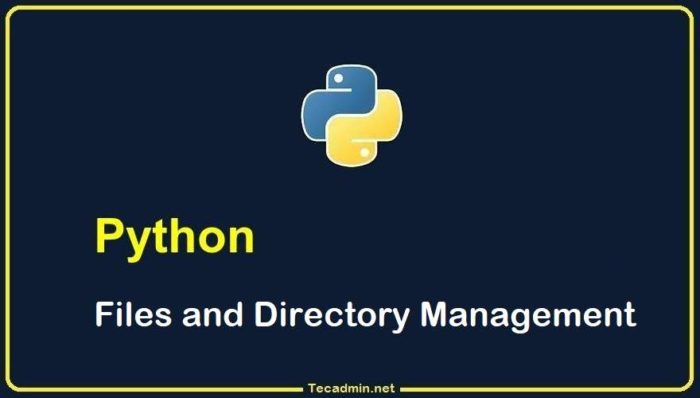 Files and Directory Handling in Python | Kirelos Blog