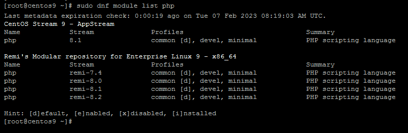 How to Install PHP 8.2-7.4 on RHEL & CentOS Stream 9 General Articles PHP PHP 7.4 PHP 8.0 PHP 8.1 PHP 8.2 