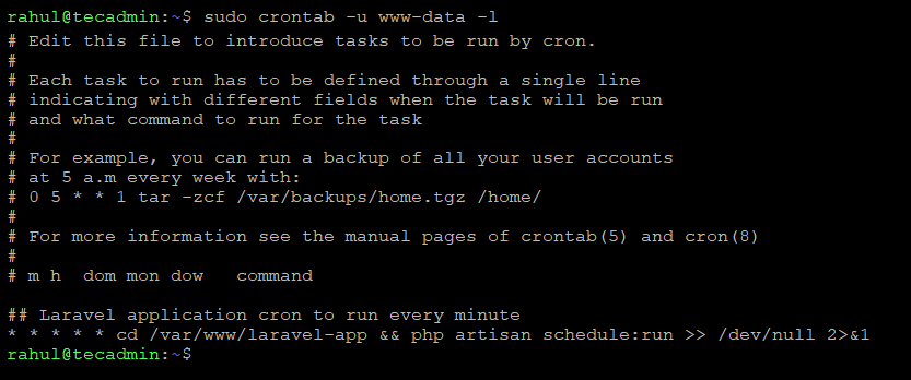 Running a Crontab as www-data User in Linux General Articles 