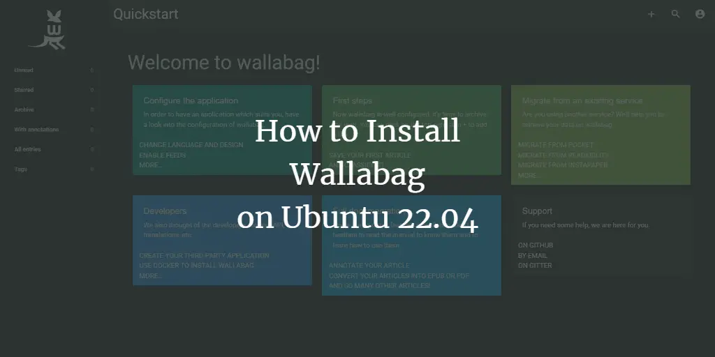 How to Install Wallabag on Ubuntu 22.04 ubuntu 