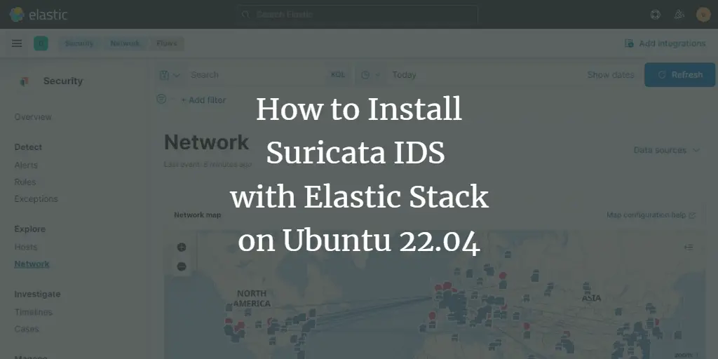 How to Install and Configure Suricata IDS along with Elastic Stack on Ubuntu 22.04 ubuntu 