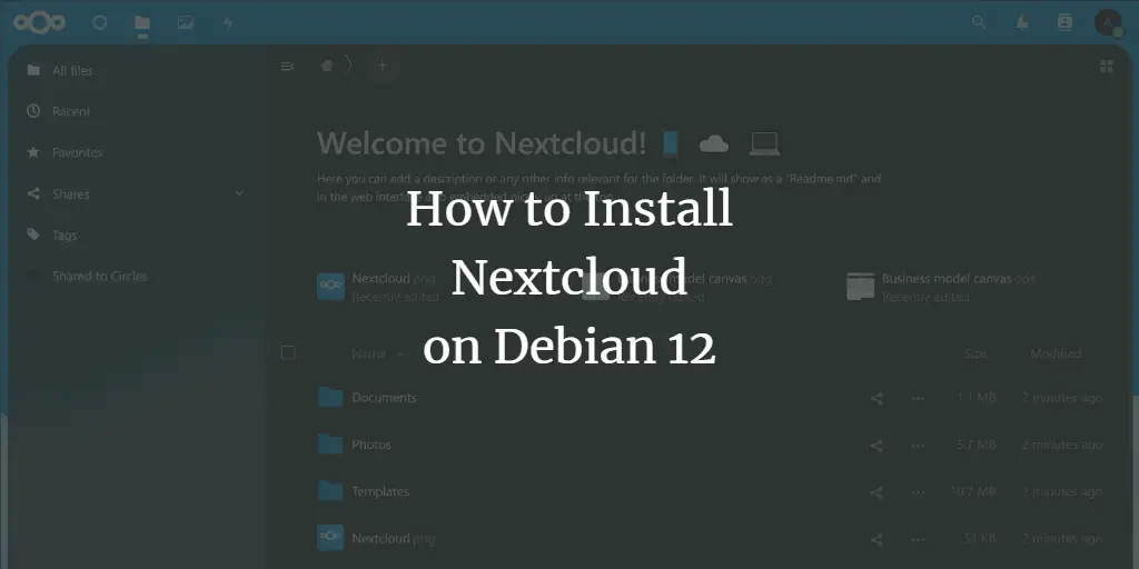 install nextcloud debian 11 nginx