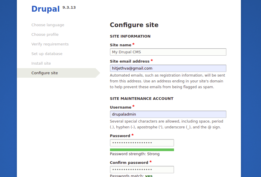 How to Install Drupal CMS with Let’s Encrypt SSL on Ubuntu 22.04 linux ubuntu 