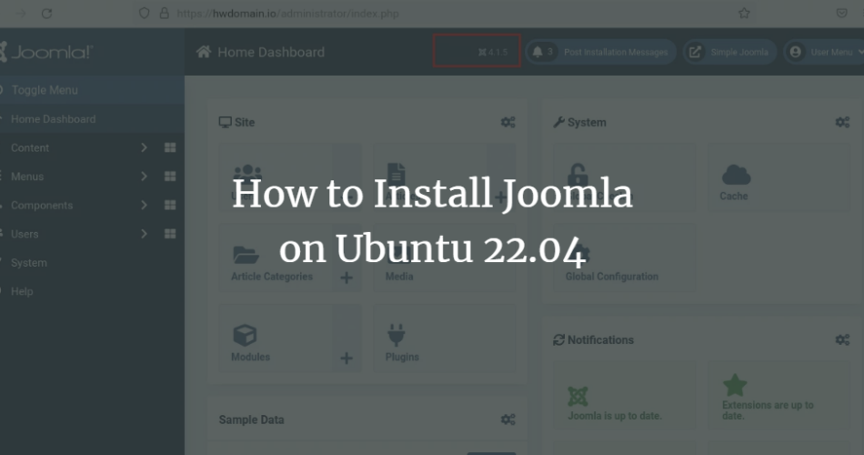 How to Install Joomla on Ubuntu 22.04 linux ubuntu 