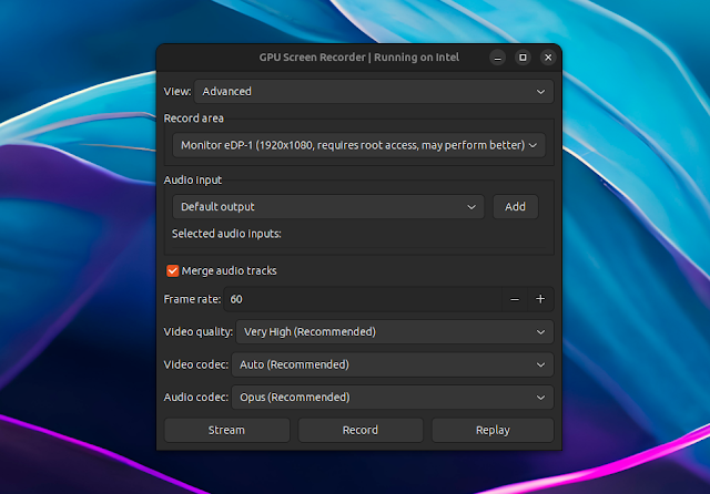 GPU Screen Recorder For Linux Adds Support For AMD And Intel GPUs Apps news screen recorder 