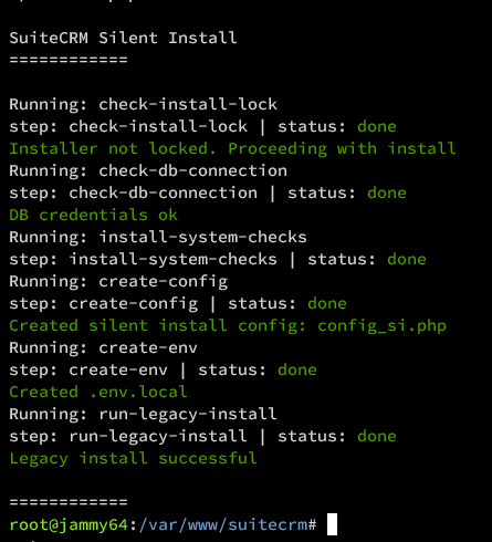 How to Install SuiteCRM on Ubuntu 22.04 linux ubuntu 