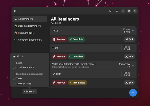Reminders Is A GTK4 To-Do List App That Syncs With Microsoft To Do Apps 