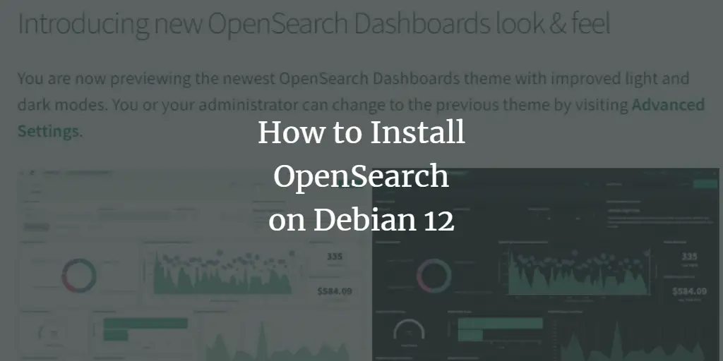 How to Install OpenSearch on Debian 12 Debian 