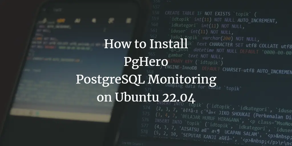 How to Install PgHero on Ubuntu 22.04 ubuntu 
