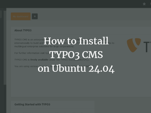 How to Install TYPO3 CMS on Ubuntu 24.04 ubuntu 