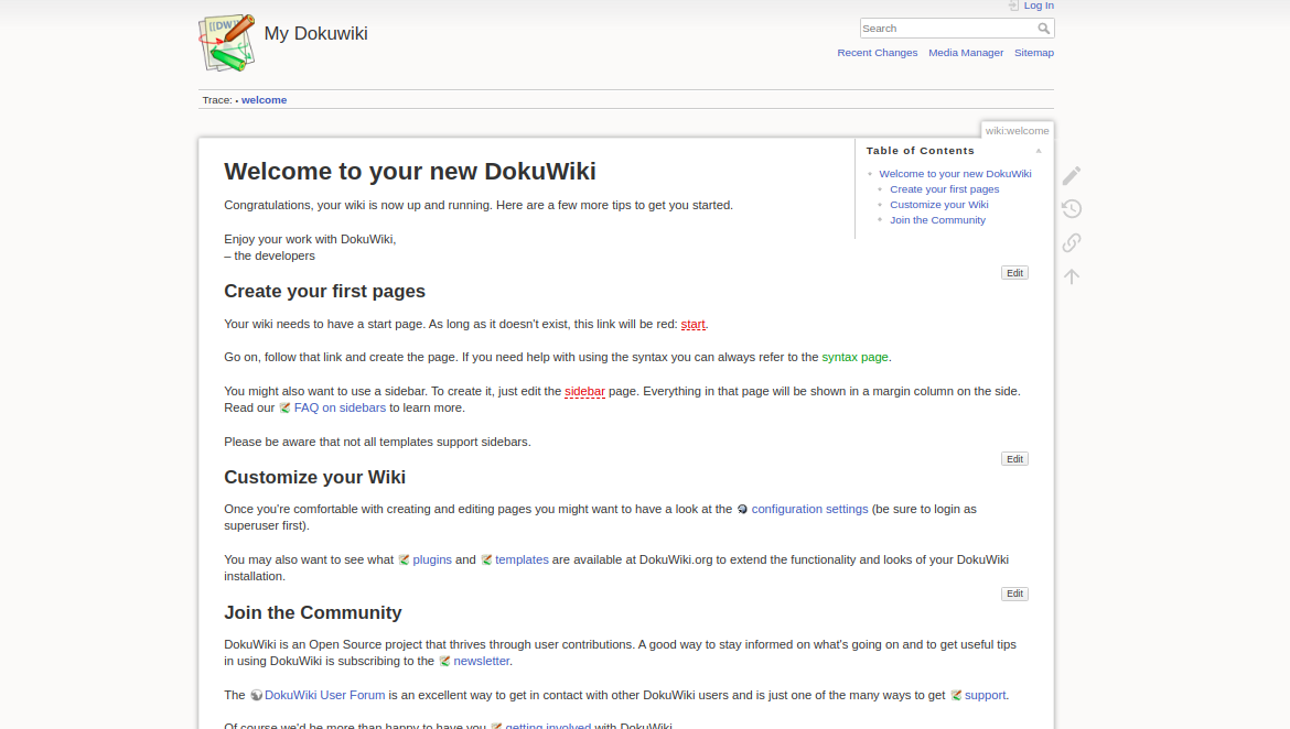 How to install DokuWiki on CentOS centos linux 