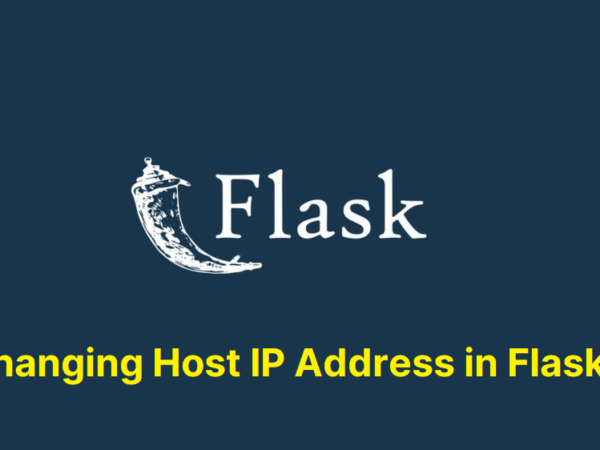 How to Configure Flask Application Visible on the Network Flask Network Python Python Framework 