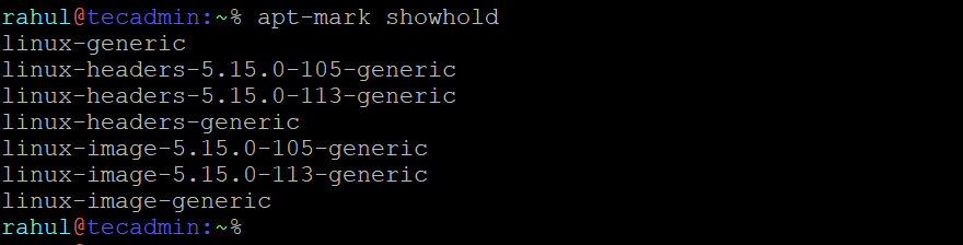 How to Prevent Kernel Updates in Ubuntu Kernel Linux System Administration 