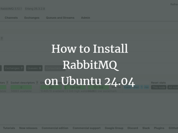 How to Install RabbitMQ on Ubuntu 24.04 Server ubuntu 