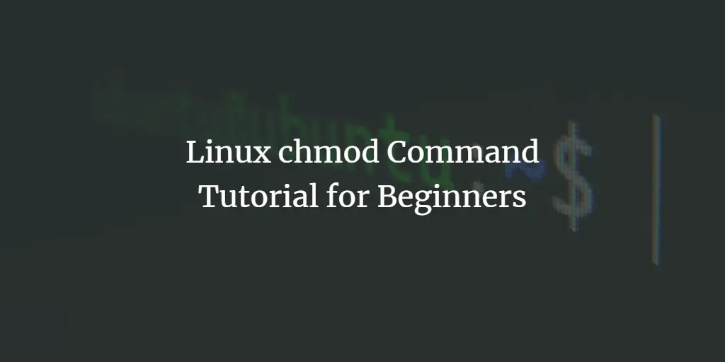 Linux chmod Command Tutorial for Beginners linux 