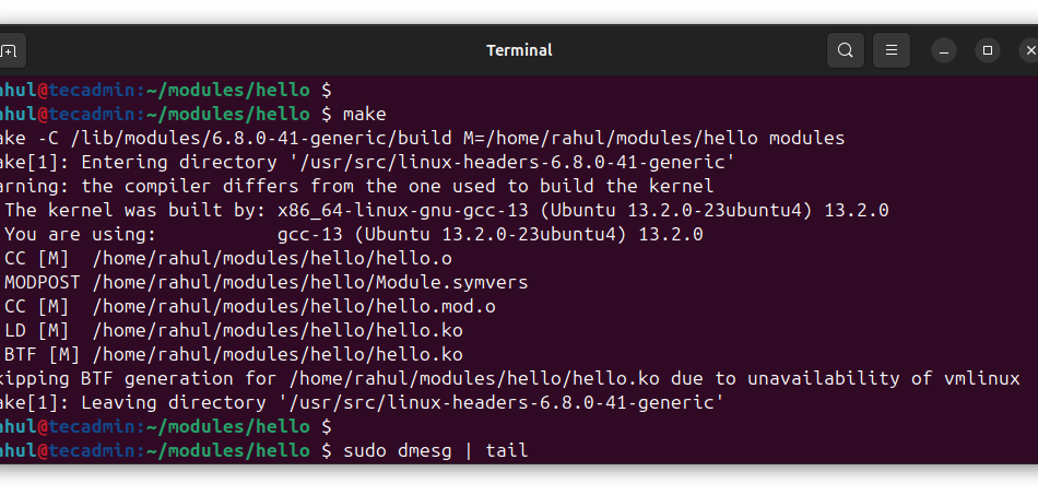 Step-by-Step Guide: How to Create a Kernel Module for Linux General Articles Kernel module 