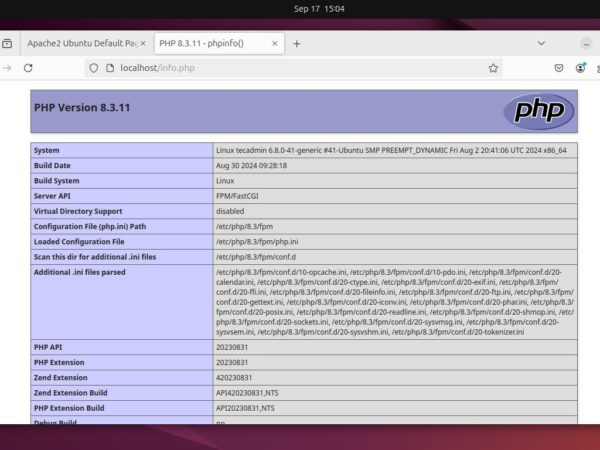 How to Install and Configure Apache, MySQL, and PHP-FPM on Ubuntu 24.04 Apache General Articles PHP php-fpm Ubuntu 24.04 