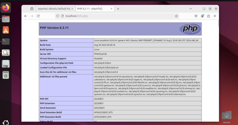 How to Install and Configure Apache, MySQL, and PHP-FPM on Ubuntu 24.04 Apache General Articles PHP php-fpm Ubuntu 24.04 