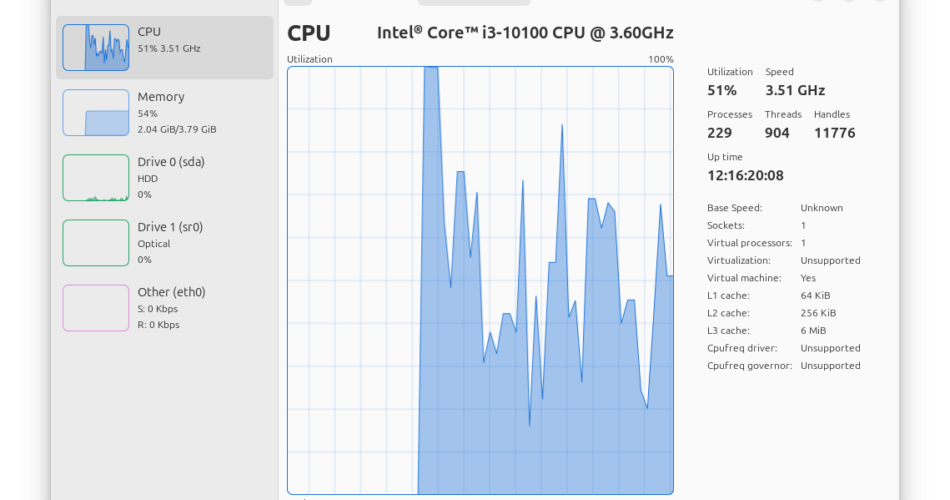 Mission Center: Real-Time System Monitoring for Linux Applications 