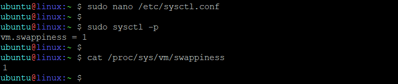 How to Configure Swappiness to Use Swap Space Only When RAM is Full Linux Performance & Optimization RAM swap swappiness 