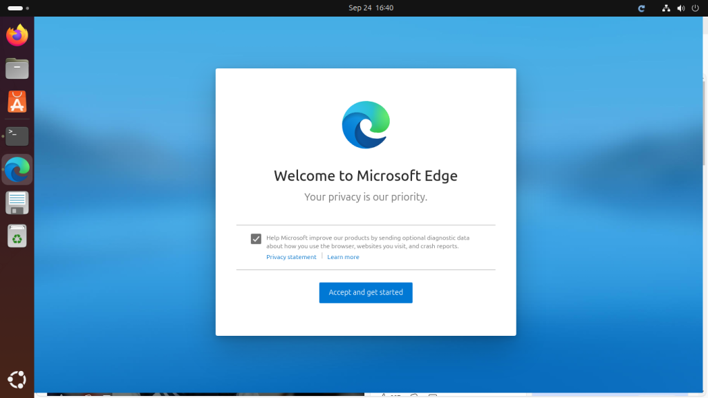 How to Install Microsoft Edge on Ubuntu Linux Applications browser 